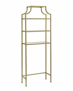 Crosley Aimee Space Saver Gold Home