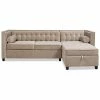 Jennifer Taylor Home 100in Tuxedo Sectional With Reversible Chaise & Storage -Shop Style Sales 3050333874 RLLD 1