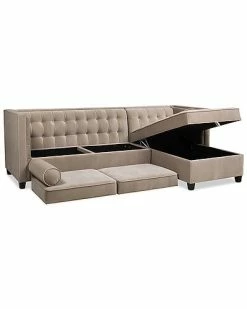 Jennifer Taylor Home 100in Tuxedo Sectional With Reversible Chaise & Storage -Shop Style Sales 3050333874 RLLD 4