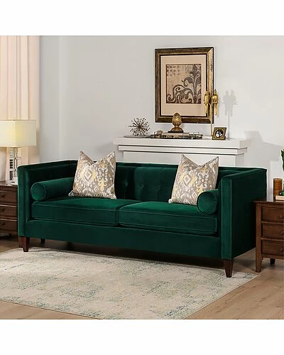 Jennifer Taylor Home Ck 84" Modern Tuxedo Tufted Sofa 4 Jennifer Taylor Home Ck 84" Modern Tuxedo Tufted Sofa - Image 2