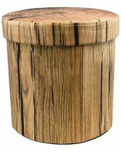 Sorbus Brown Storage Ottoman With Lid Cover Home