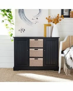 Safavieh Landers 2 Doors & 3 Removable Bask Home -Shop Style Sales 3050337083 RLLD 2