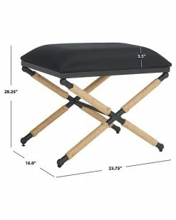 Safavieh Couture Melo Hemp Wrapped Ottoman Home -Shop Style Sales 3050337829 RLLD 2