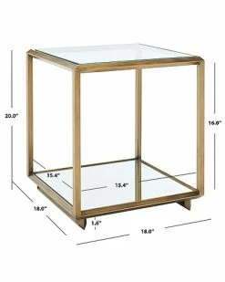 Safavieh Couture Florabella Mirrored Accent Table Home 7 Safavieh Couture Florabella Mirrored Accent Table Home -Shop Style Sales 3050337877 RLLD 3