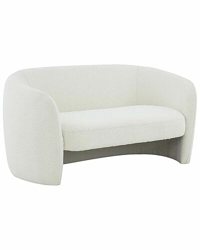 Safavieh Couture Zhao Boucle Curved Loveseat Home 3 Safavieh Couture Zhao Boucle Curved Loveseat Home