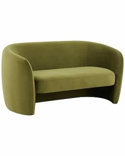 Safavieh Couture Zhao Curved Loveseat Home