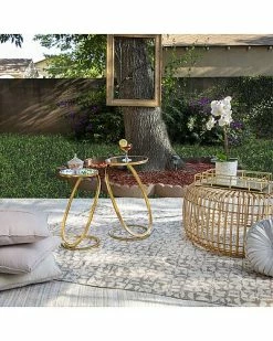 Sagebrook Home T Of 2 Accent Tables -Shop Style Sales 3050340423 RLLD 2