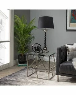 Sagebrook Home Modern Glass Accent Table -Shop Style Sales 3050340529 RLLD 2