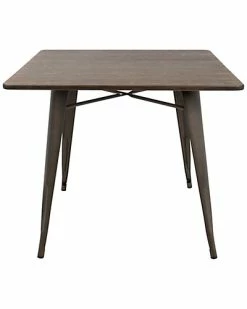 Lumisource Oregon Square Table Home -Shop Style Sales 3050344178 RLLD 4