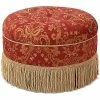 Jennifer Taylor Home Yolanda Upholstered Round Accent Ottoman -Shop Style Sales 3050346456 RLLD 1