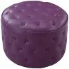Chic Home Marley Purple Ottoman