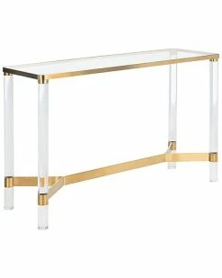 Safavieh Couture Zanna Acrylic Console Table Home