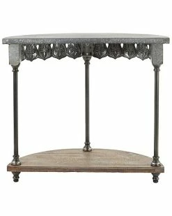 Peyton Lane Grey Farmhouse Metal Console Table Home -Shop Style Sales 3050351431 RLLD 3