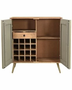 Coast To Coast Two-Door Bar Cabinet Home 9 Coast To Coast Two-Door Bar Cabinet Home -Shop Style Sales 3050352675 RLLD 4