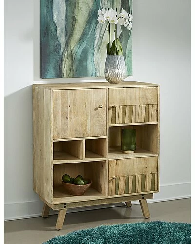 Coast To Coast Three-Door Tall Cabinet Home 4 Coast To Coast Three-Door Tall Cabinet Home - Image 2