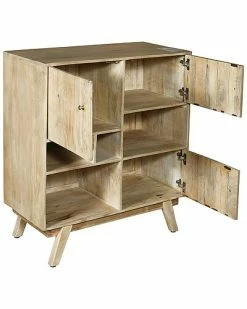 Coast To Coast Three-Door Tall Cabinet Home 9 Coast To Coast Three-Door Tall Cabinet Home -Shop Style Sales 3050352685 RLLD 4
