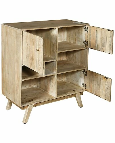 Coast To Coast Three-Door Tall Cabinet Home 6 Coast To Coast Three-Door Tall Cabinet Home - Image 4