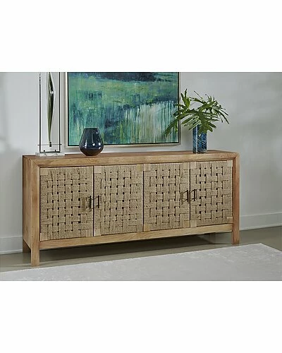 Coast To Coast Four-Door Credenza Home 4 Coast To Coast Four-Door Credenza Home - Image 2