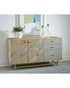 Coast To Coast Two-Door Three-Drawer Credenza Home -Shop Style Sales 3050352694 RLLD 2