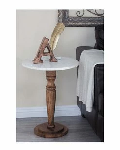 Peyton Lane Marble Accent Table Home -Shop Style Sales 3050356746 RLLD 2