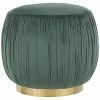 Lumisource Ruched Ottoman Home -Shop Style Sales 3050365488 RLLD 1