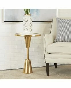 Peyton Lane Gold Contemporary Metal Accent Table Home -Shop Style Sales 3050366231 RLLD 2