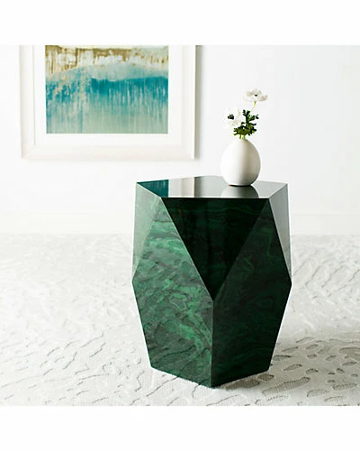 Safavieh Couture Venus Malachite End Table Home 4 Safavieh Couture Venus Malachite End Table Home - Image 2
