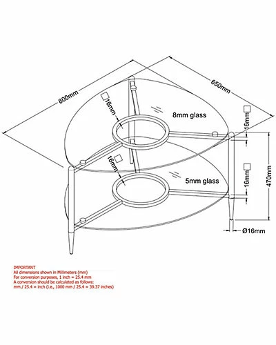 Worldwide Home Furnishings Skylar Coffee Table 5 Worldwide Home Furnishings Skylar Coffee Table - Image 3