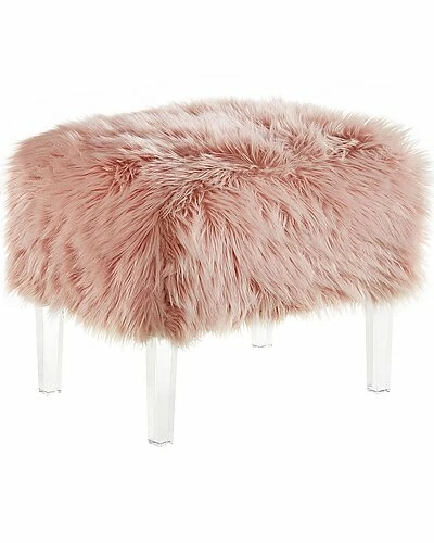 Inspired Home Tessa Luxe Ottoman 3 Inspired Home Tessa Luxe Ottoman