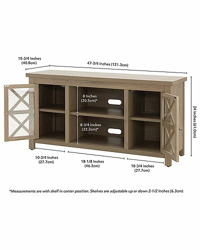 Abraham + Ivy Colton Rectangular Tv Stand For Tv'S Up To 55in Home 5 Abraham + Ivy Colton Rectangular Tv Stand For Tv'S Up To 55in Home - Image 3