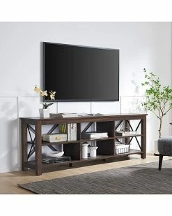 Alternative view of Abraham + Ivy Sawyer Rectangular Tv Stand For Tv'S Up To 80in Home