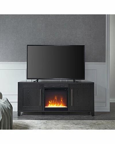 Abraham + Ivy Chabot Rectangular Tv Stand With Crystal Fireplace Home 4 Abraham + Ivy Chabot Rectangular Tv Stand With Crystal Fireplace Home - Image 2