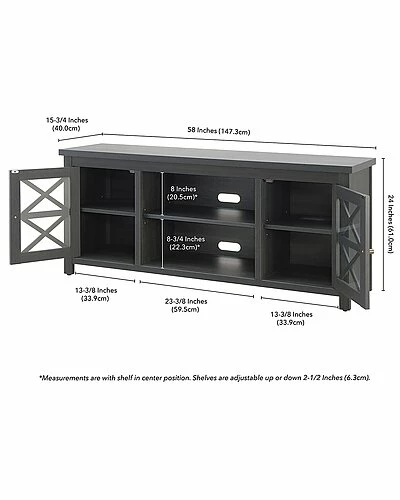 Abraham + Ivy Colton Rectangular Tv Stand For Tv'S Up To 65in Home 5 Abraham + Ivy Colton Rectangular Tv Stand For Tv'S Up To 65in Home - Image 3