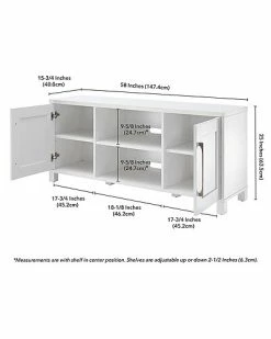 Abraham + Ivy Chabot Rectangular Tv Stand For Tv'S Up To 65in Home 7 Abraham + Ivy Chabot Rectangular Tv Stand For Tv'S Up To 65in Home -Shop Style Sales 3050373966 RLLD 3
