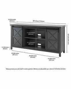 Abraham + Ivy Clementine Rectangular Tv Stand For Tv'S Up To 80in Home -Shop Style Sales 3050373970 RLLD 3