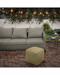 National Tree Company 16in Hand Woven Pouf Ottoman Home -Shop Style Sales 3050379560 RLLD 2