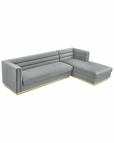 Inspired Home Aja Right Facing Chaise Sectional Sofa 5 Inspired Home Aja Right Facing Chaise Sectional Sofa - Image 3