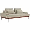 Armen Living Monet 86In Mid-Century Modern Beige Velvet Sofa Home -Shop Style Sales 3050380216 RLLD 1