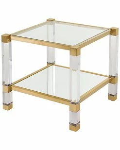 Safavieh Couture Angie Acrylic End Table Home