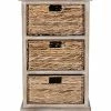 Safavieh Halle 3-Wicker Basket Storage Side Table Home -Shop Style Sales 3050380830 RLLD 1
