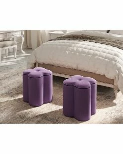Shabby Chic Brandt Storage Ottoman Home 5 Shabby Chic Brandt Storage Ottoman Home -Shop Style Sales 3050383437 RLLD 2