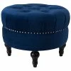 Jennifer Taylor Home Dawn Tufted Round Ottoman -Shop Style Sales 3050391539 RLLD 1