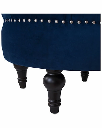 Jennifer Taylor Home Dawn Tufted Round Ottoman 5 Jennifer Taylor Home Dawn Tufted Round Ottoman - Image 3