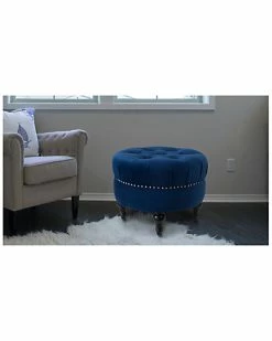 Jennifer Taylor Home Dawn Tufted Round Ottoman 11 Jennifer Taylor Home Dawn Tufted Round Ottoman -Shop Style Sales 3050391539 RLLD 5