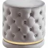 Worldwide Home Furnishings Delilah Round Swivel Ottoman -Shop Style Sales 3050398347 RLLD 1