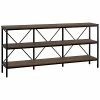 Abraham + Ivy Kira 64in Rectangular Console Table Home