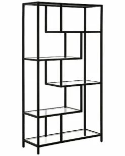 Abraham + Ivy Sla 68in Tall Rectangular Bookcase Home