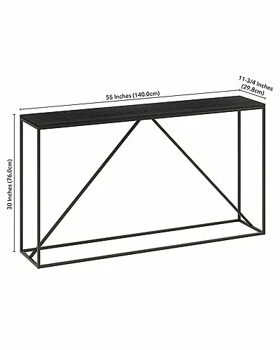 Abraham + Ivy Nia 55in Rectangular Console Table Home 5 Abraham + Ivy Nia 55in Rectangular Console Table Home - Image 3