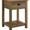 Hewson 18in Country Single Drawer Side Table Home -Shop Style Sales 3050400220 RLLD 1