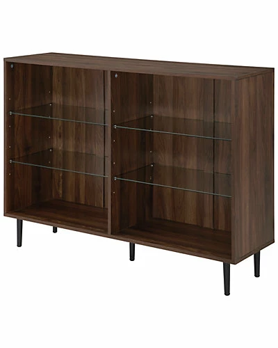 Hewson 48in Mid Century Modern Bookcase Home 3 Hewson 48in Mid Century Modern Bookcase Home